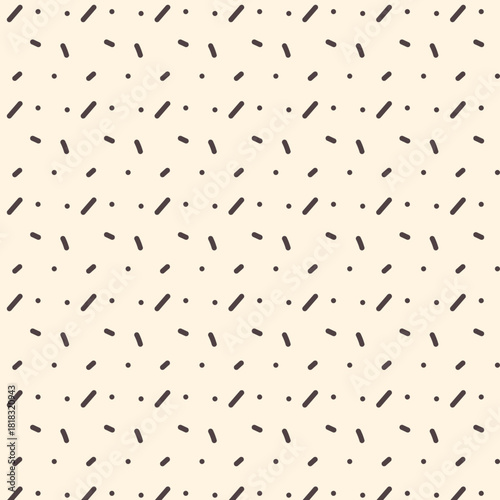 Seamless Abstract Confetti Sprinkle Pattern Background