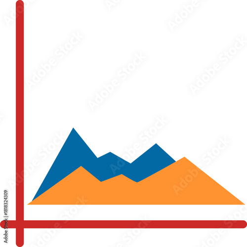Business Chart Graphic Illustration 