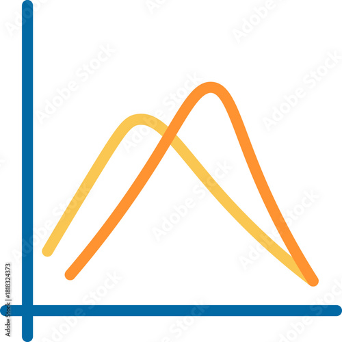 Business Chart Graphic Illustration 