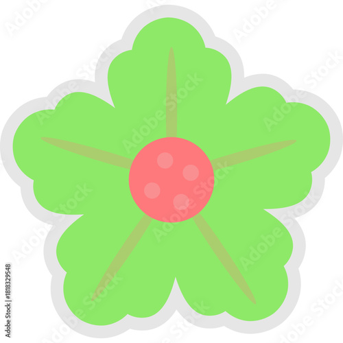 Cute Flower Sticker Decoration