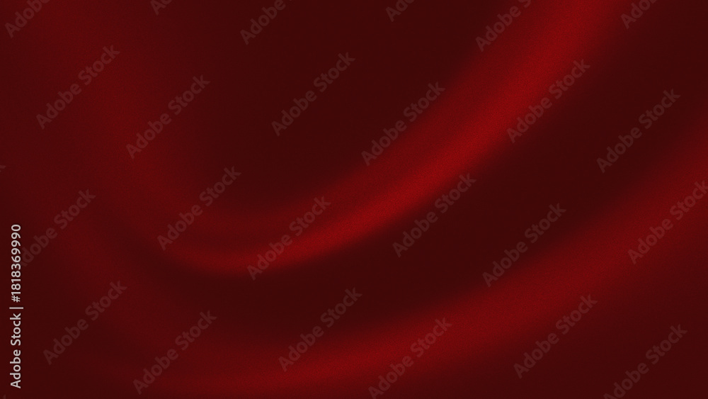 Obraz premium abstract red wave background. luxurious and classic abstract red velvet fabric texture background. perfect for designs that want to emphasize a premium, elegant, and emotional feel.