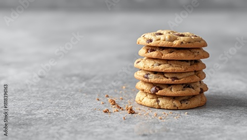 Close-up of chocolate chip ...
