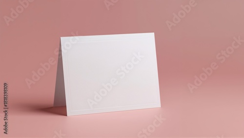 Blank pink background invit...