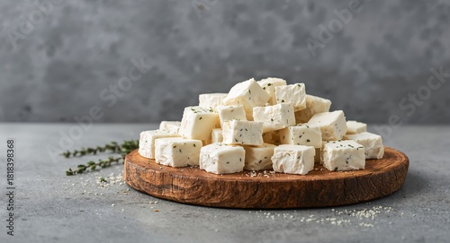 Festa cheese cubes arranged...