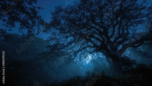 Moonlight filtering through...