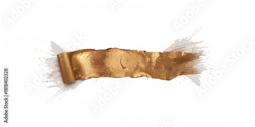 Gold glitter and bronze col...