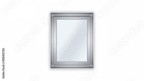 Modern house window frame, ...
