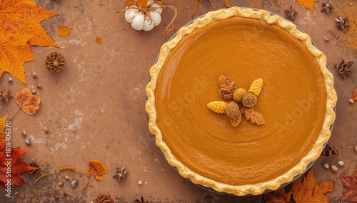 Traditional Pumpkin Pie for...