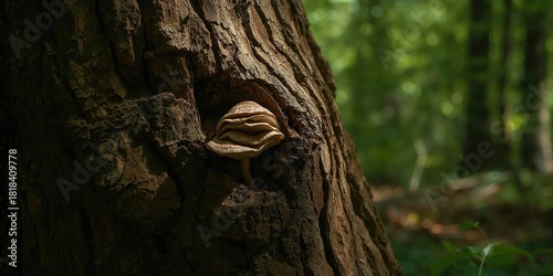 Layered mushroom growing fr...