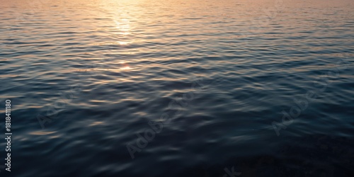 Sunlight reflecting on a la...