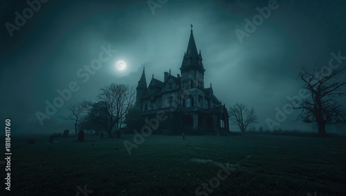 Old haunted abandoned house...