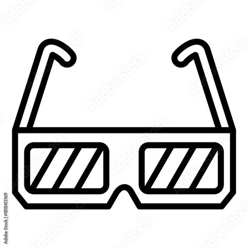 3d Glasses Icon