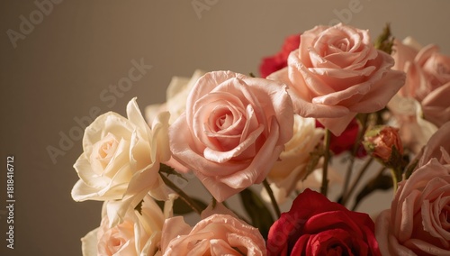 Artificial rose flowers for...