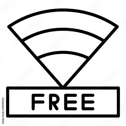 Free Wifi Icon