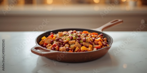 High protein tex mex pan di...