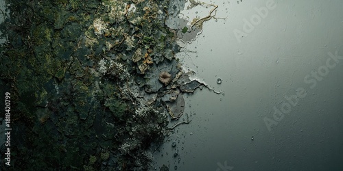 Home wall fungus, mold grow...