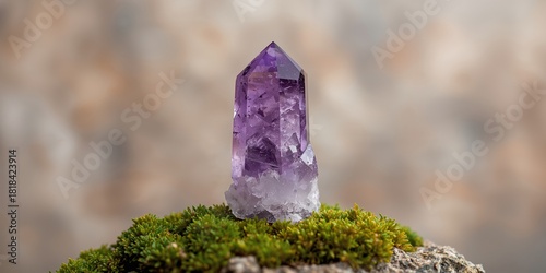 Close up of a mini fluorite...