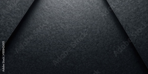 Dark grey felt material sur...