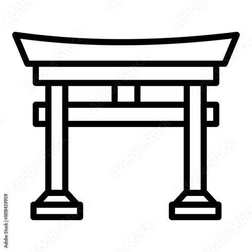 Torii Gate Icon