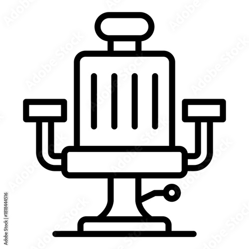 Barber Chair Icon