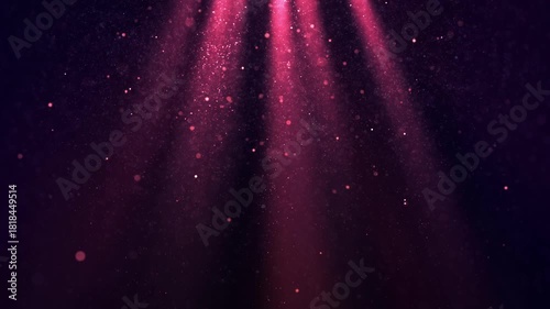 Pink Spotlight Stage, Abstract Luxury Fashion Background Loop 4K Video