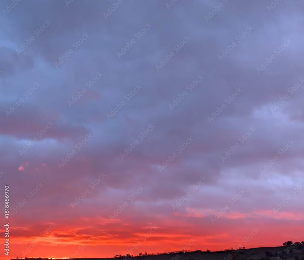 Fototapeta premium Colori all'alba