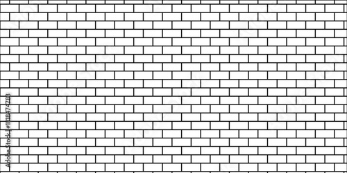 White brick wall background. Brick wall background. white or dark gray pattern grainy concrete wall stone texture background.	