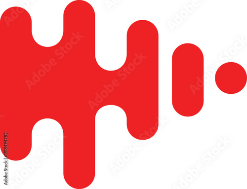 red paint and drops of blood, dripping paint on the wall, thick paint