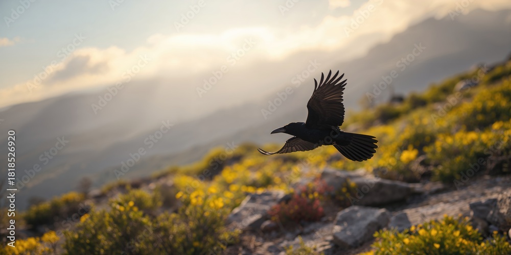Naklejka premium Large wok filled with noodles and shrimp serving as a base for Chinese dishes and snacks, suitable for meal preparation, World Food Day