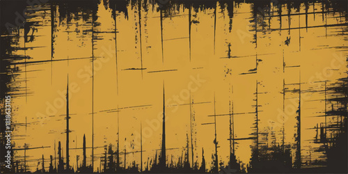 Autumn sunset reflection over the forest trees and water in a peaceful river landscape