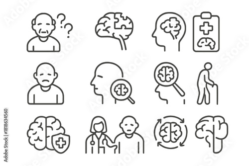 Neurological disorders, cognitive decline, memory loss, and mental health issues