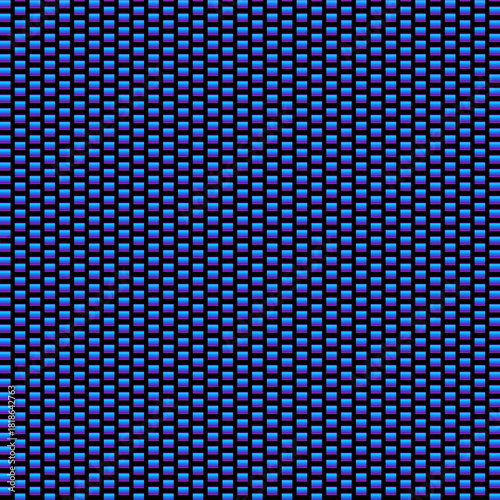 Abstract gradient square pattern in neon Blue Purple background. Geometric texture surface. Graphic design vector illustration for Cover Banner Backdrop Poster Flyer Party Decor Template Event Card Ad