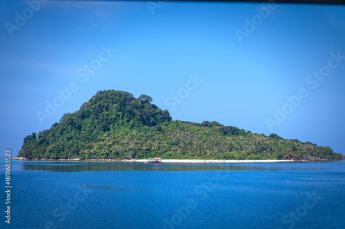 Beautiful tropical beach at Bintan Island, indonesia