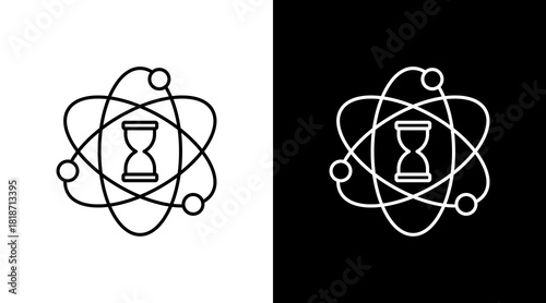 Quantum Era White Icon Set Design