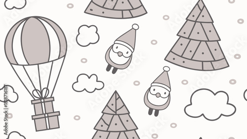 christmas seamless pattern