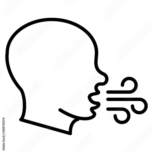 Breathing Exercise Icon