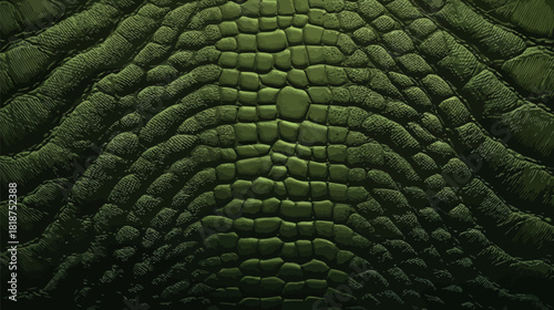 Crocodile Skin Texture as a Decorative Wallpaper Design