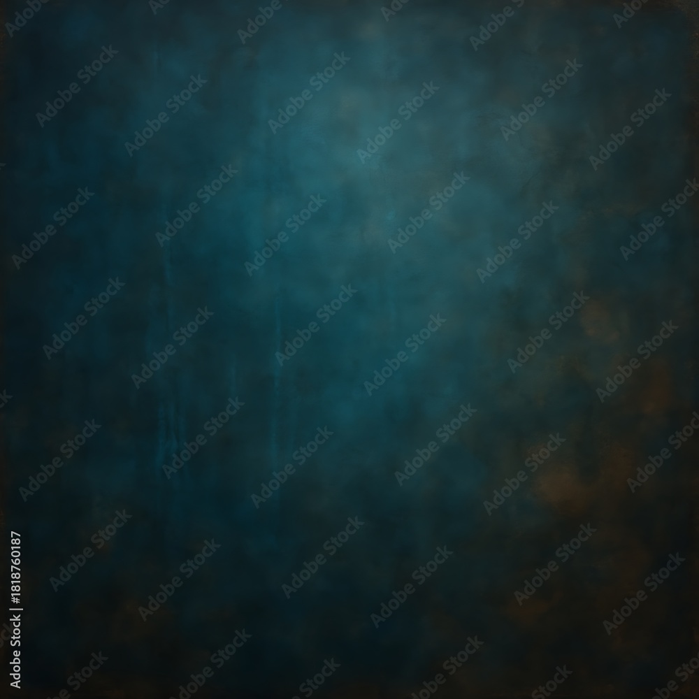 Fototapeta premium Textured blue-green grunge background with subtle gradient effect and rough surface.