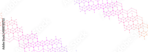 Molecular structure and genetic engineering, atom, neural network, neurons, DNA molecule. Scientific research concept for healthcare, medical, technology, chemistry, science template presentation