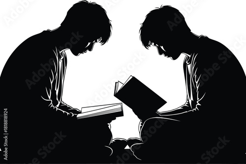 Coloring book page featuring a cute cartoon gondolier boy paddling a traditional gondola through the scenic canals of Venice, Italy