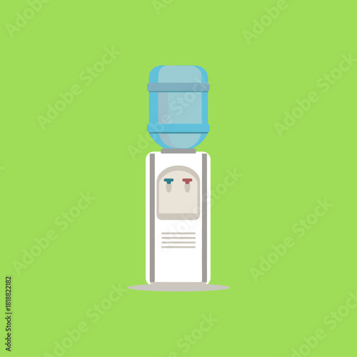 Water filter icon logo flat vector design