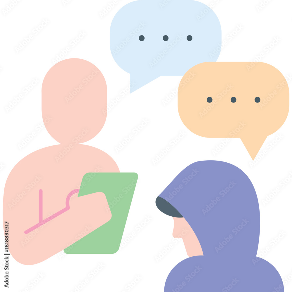 Fototapeta premium Counseling Illustration