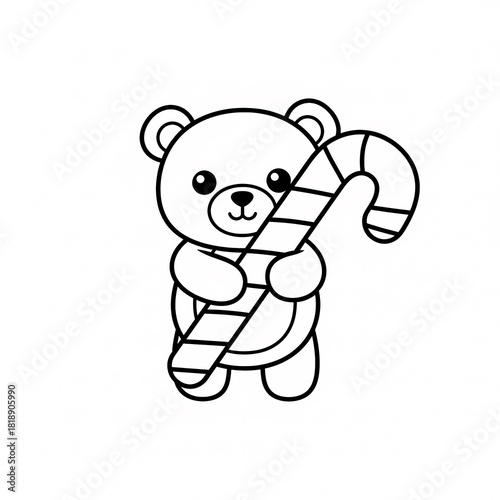 Cute Christmas Illustration Collection – People, Animals and Holiday Elements on White Background