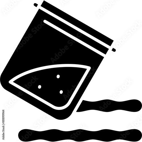 Glyph Solid Cocaine Icon