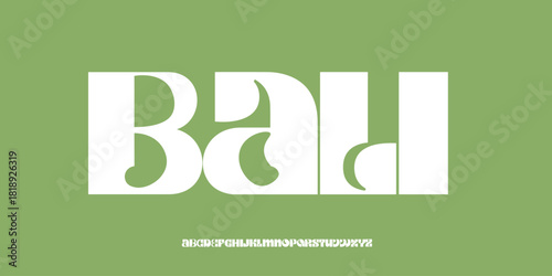 Font BALI for your design