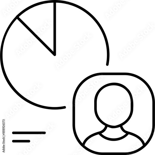 Line Art Minority Icon