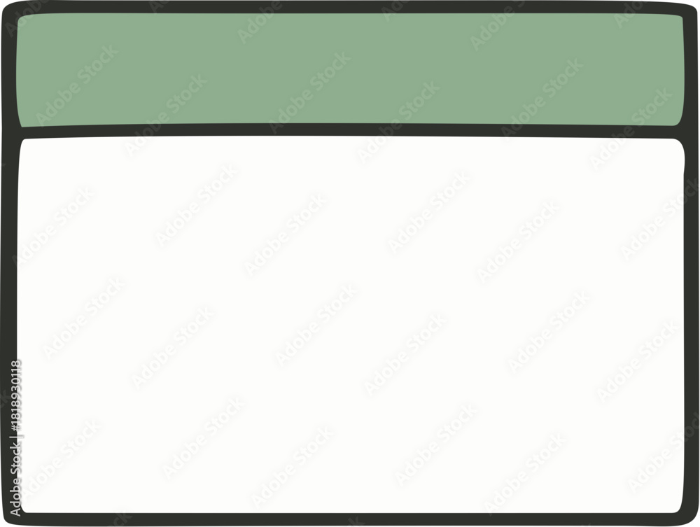 Obraz premium cute text border