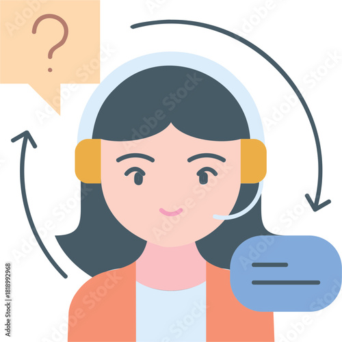 Customer Support Illustration