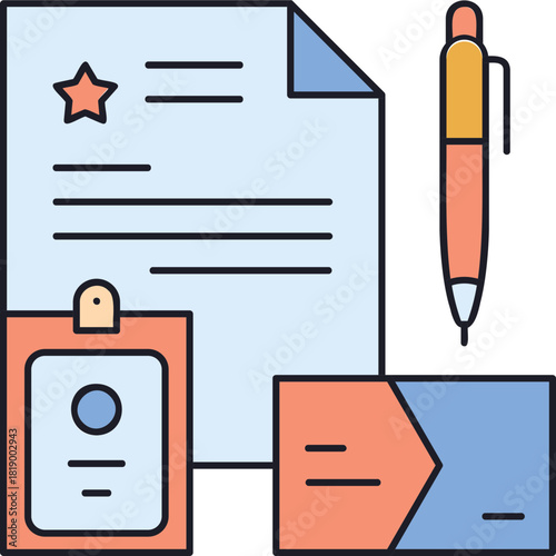 Brand Identity Sticker