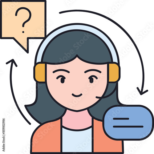 Customer Support Sticker